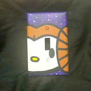 Custom painted Light Switch Cover